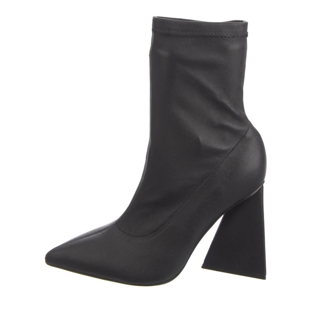 Raye Leather Ankle Sock Boots